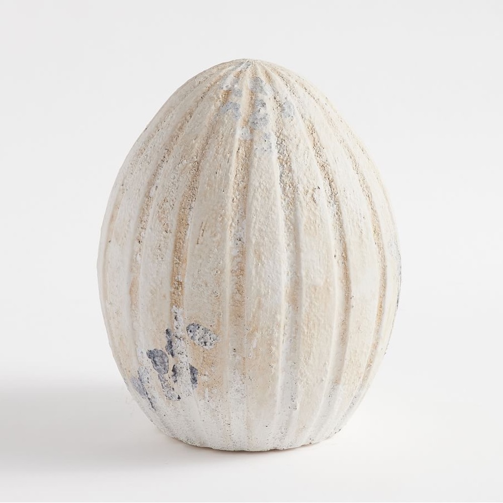 Pottery Barn Country Chic Rustic Weathered Large Size Handcrafted Easter Egg 🐣 - Picture 4 of 16